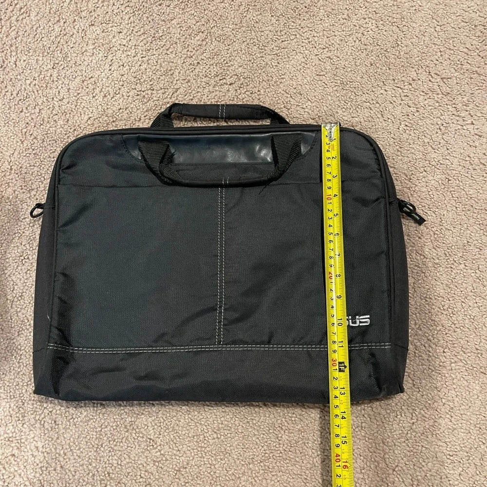 ASUS Nereus Carry Bag Black Charcoal Carry Laptop Bag Removable Strap.